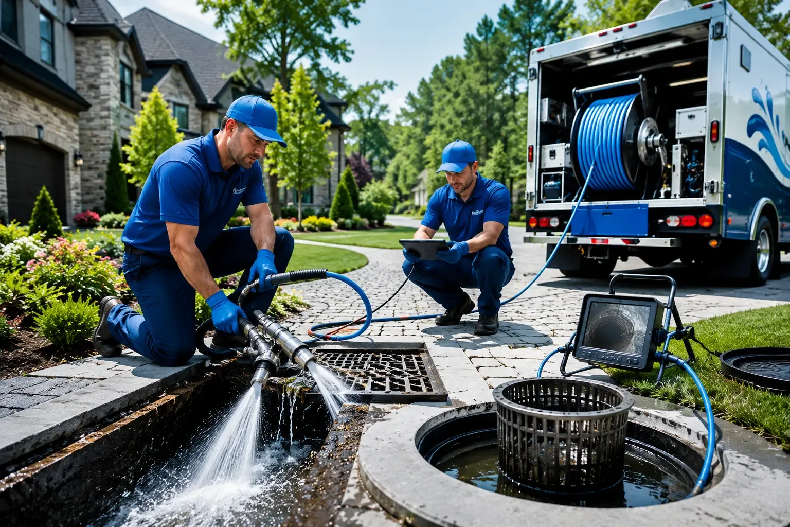 Local outdoor drain cleaning professionals in Wilson, MI